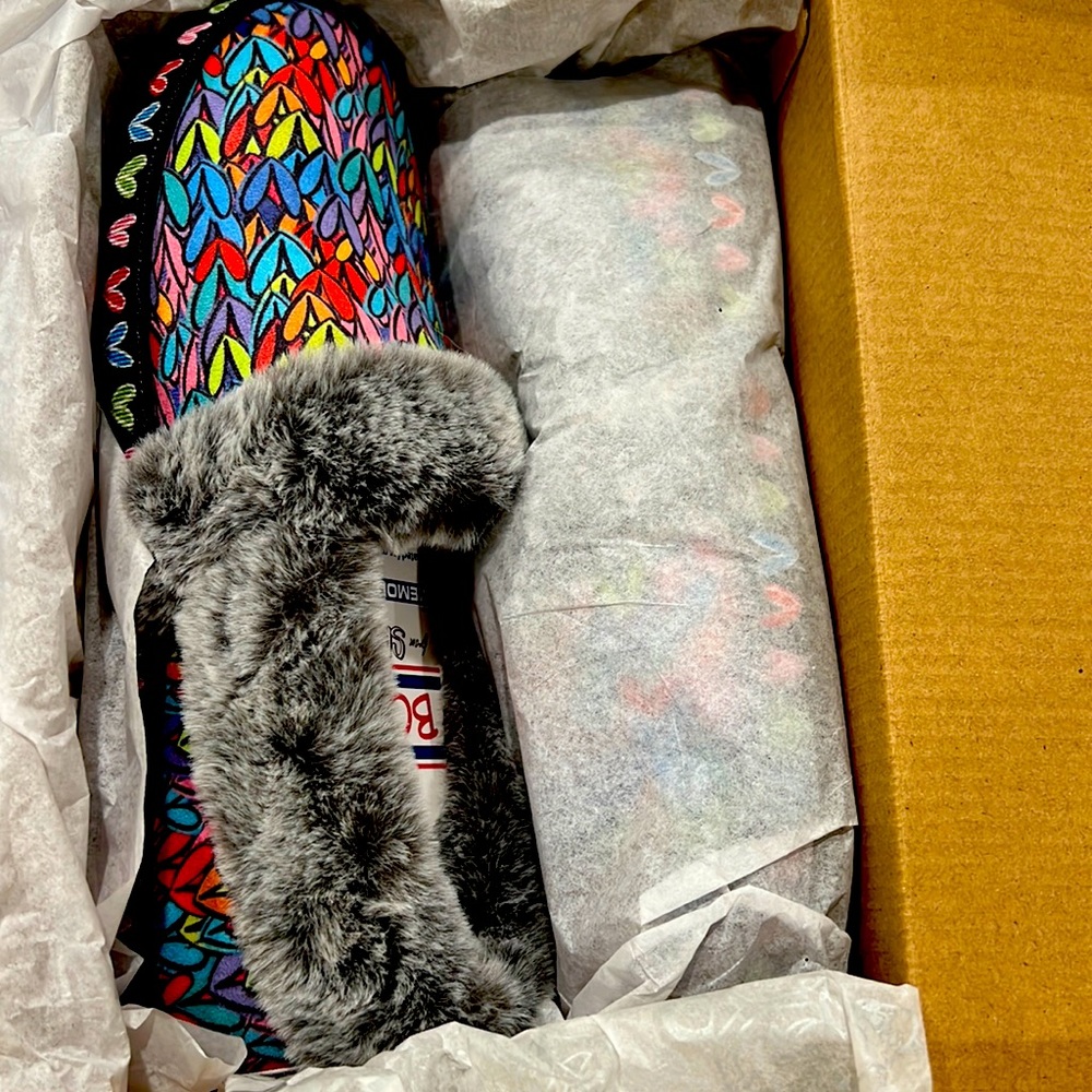 Bobs from Skechers Memory Foam Slippers